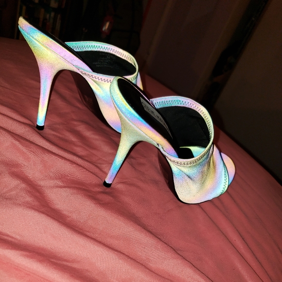 Metallic Steve Madden heels - Picture 4 of 11